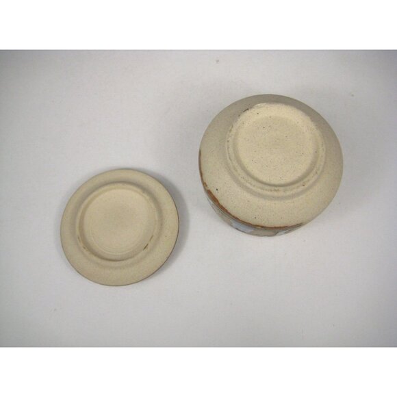 Puerto Vallarta Ceramic Trinket Box With Lid Saquaro Cactus 4 x 3 Inches - Picture 4 of 12